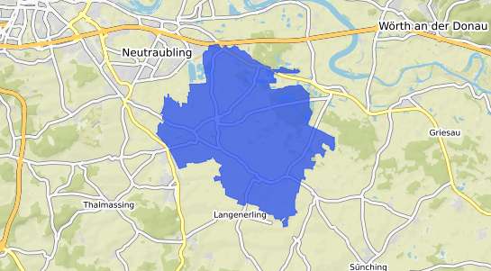 Bodenrichtwertkarte Mintraching Kr. Regensburg