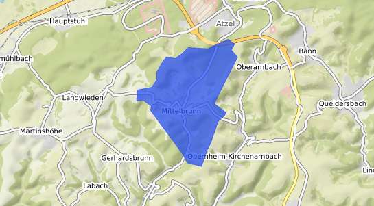 Bodenrichtwertkarte Mittelbrunn