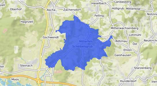 Bodenrichtwertkarte Mitterfels