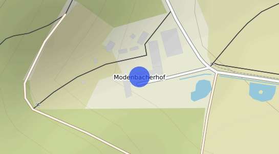 Bodenrichtwertkarte Modenbacherhof