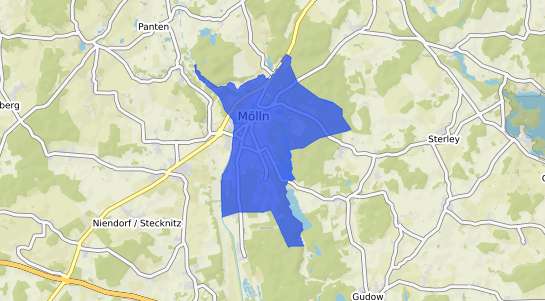 Bodenrichtwertkarte Mölln Kr. Herzogtum Lauenburg