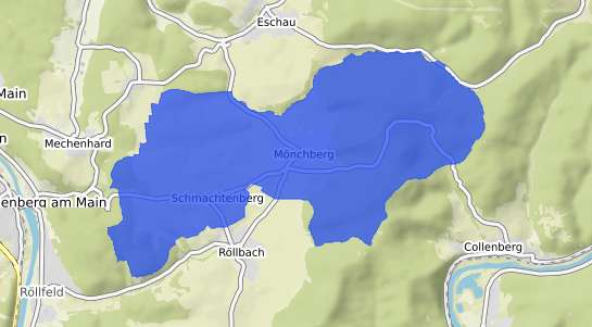 Bodenrichtwertkarte M&ouml;nchberg Spessart