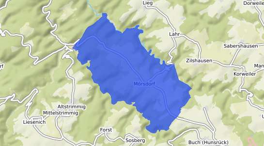 Bodenrichtwertkarte Moersdorf b. Stadtroda