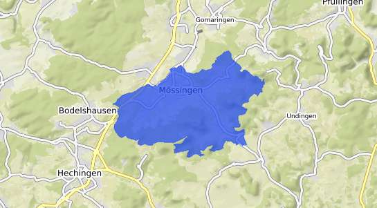 Bodenrichtwertkarte M&ouml;ssingen