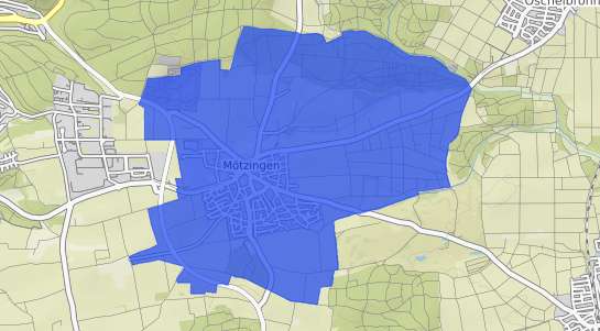 Bodenrichtwertkarte Moetzingen