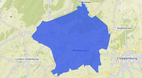 Bodenrichtwertkarte Molbergen