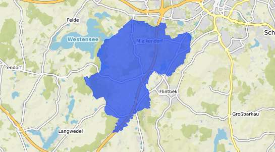 Bodenrichtwertkarte Molfsee