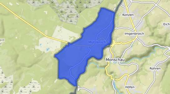 Bodenrichtwertkarte Monschau