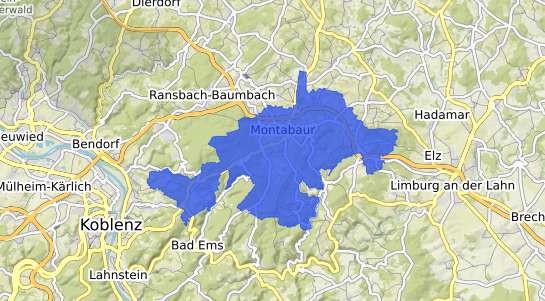 Bodenrichtwertkarte Montabaur