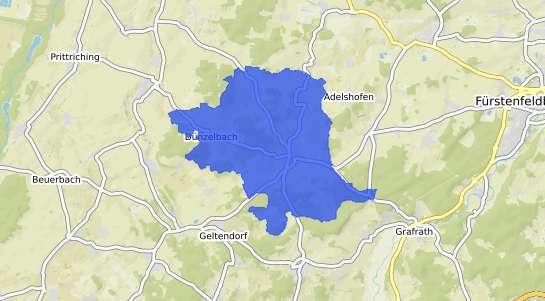 Bodenrichtwertkarte Moorenweis