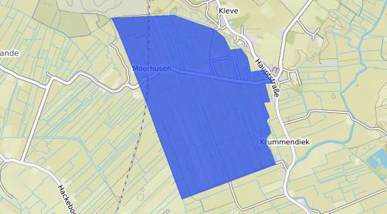 Bodenrichtwertkarte Moorhusen b. Wilster