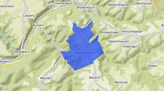 Bodenrichtwertkarte Morshausen