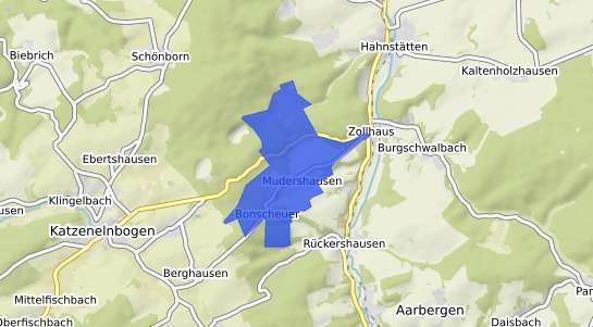 Bodenrichtwertkarte Mudershausen