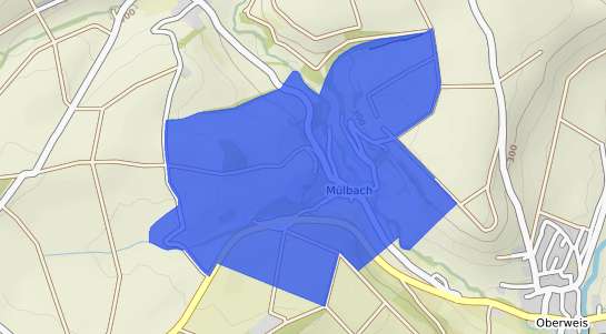 Bodenrichtwertkarte Muelbach Eifel