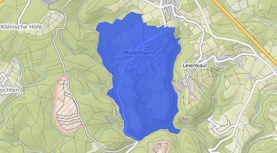 Bodenrichtwertkarte Muellenbach b. Adenau