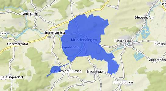 Bodenrichtwertkarte Munderkingen