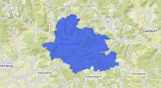 Bodenrichtwertkarte Murrhardt