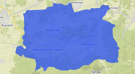 Bodenrichtwertkarte Nahrendorf