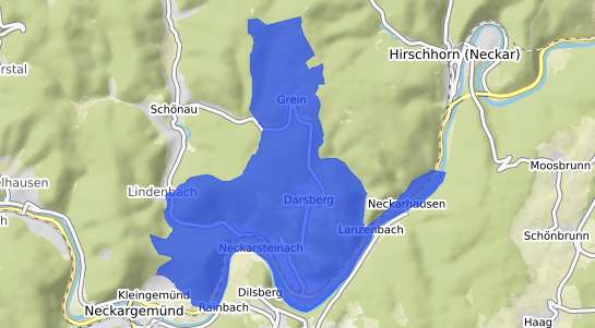 Bodenrichtwertkarte Neckarsteinach