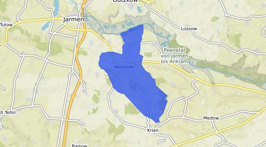 Bodenrichtwertkarte Neetzow