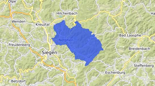 Bodenrichtwertkarte Netphen