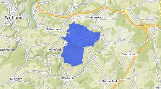 Bodenrichtwertkarte Neubrunn b. Meiningen