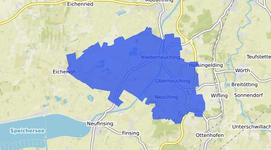 Bodenrichtwertkarte Neuching