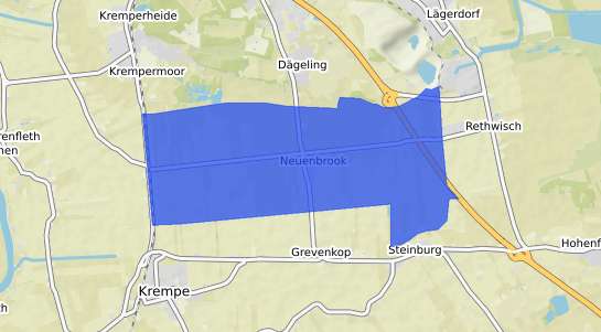 Bodenrichtwertkarte Neuenbrook Holstein