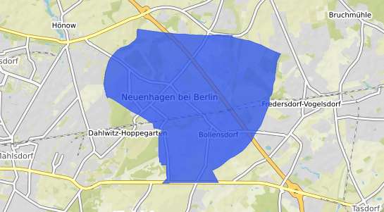 Bodenrichtwertkarte Neuenhagen b. Grevesmuehlen