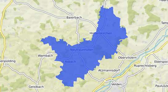Bodenrichtwertkarte Neufraunhofen