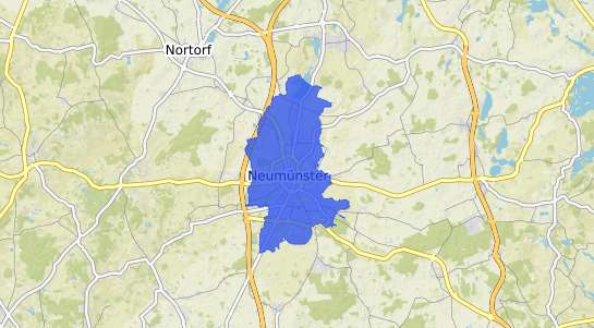 Bodenrichtwertkarte Neumünster Holstein