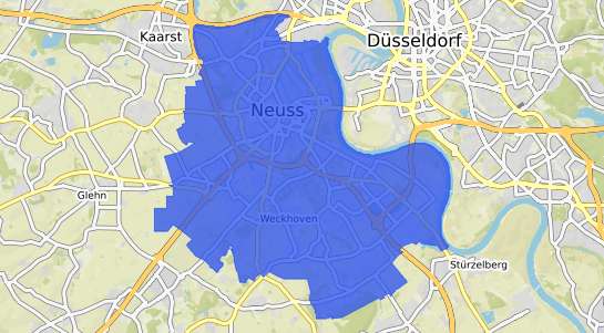 Bodenrichtwertkarte Neuss
