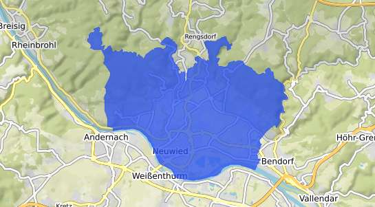 Bodenrichtwertkarte Neuwied