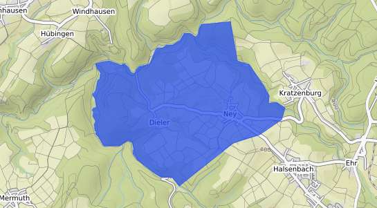 Bodenrichtwertkarte Ney (Hunsr&uuml;ck)