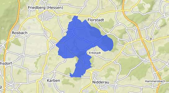 Bodenrichtwertkarte Niddatal