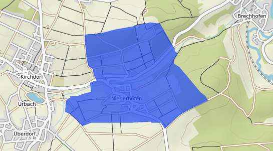 Bodenrichtwertkarte Niederhofen Westerwald