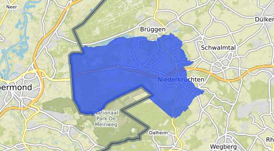 Bodenrichtwertkarte Niederkr&uuml;chten