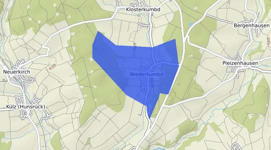 Bodenrichtwertkarte Niederkumbd