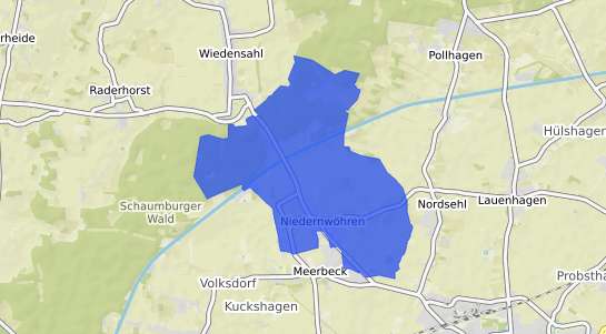 Bodenrichtwertkarte Niedernwoehren