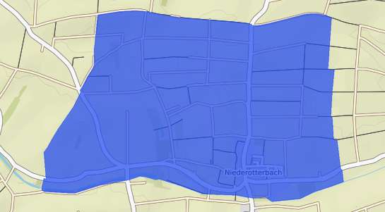 Bodenrichtwertkarte Niederotterbach
