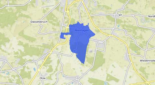 Bodenrichtwertkarte Nienhagen b. Celle