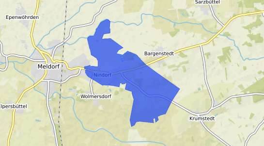 Bodenrichtwertkarte Nindorf b. Neumuenster