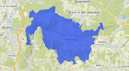 Bodenrichtwertkarte Nittenau