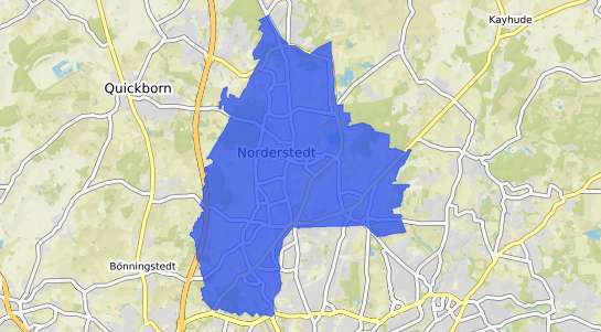 Bodenrichtwertkarte Norderstedt