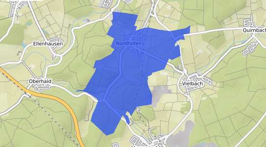 Bodenrichtwertkarte Nordhofen Westerwald