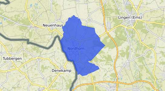 Bodenrichtwertkarte Nordhorn