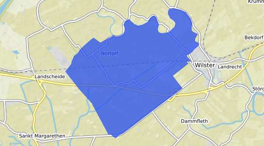Bodenrichtwertkarte Nortorf b. Wilster