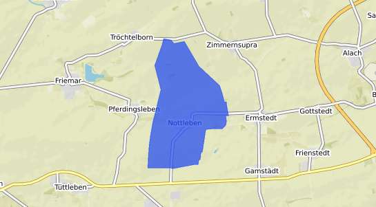 Bodenrichtwertkarte Nottleben