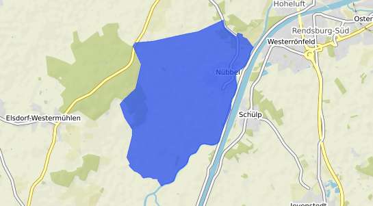Bodenrichtwertkarte Nuebbel b. Rendsburg