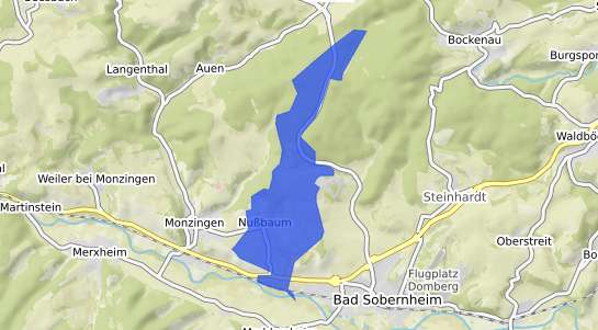 Bodenrichtwertkarte Nussbaum Kr. Bad Kreuznach